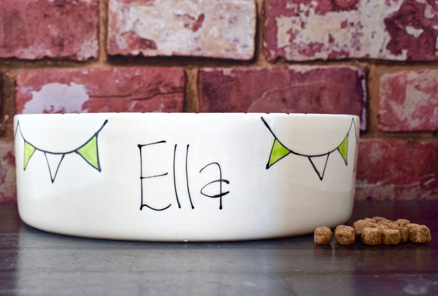 Personalised Straight Sided Bunting Bowl