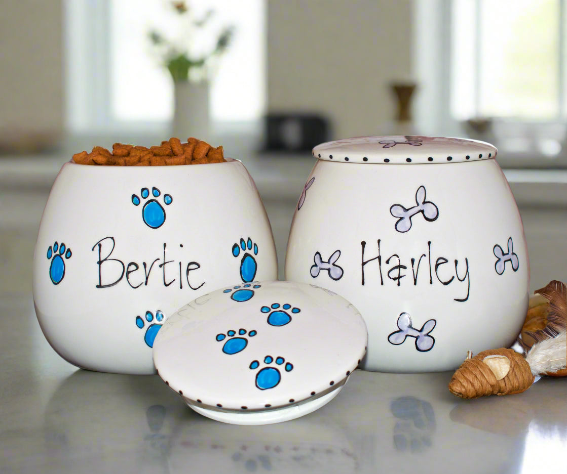 Personalised Treat Jar Whimsical Design