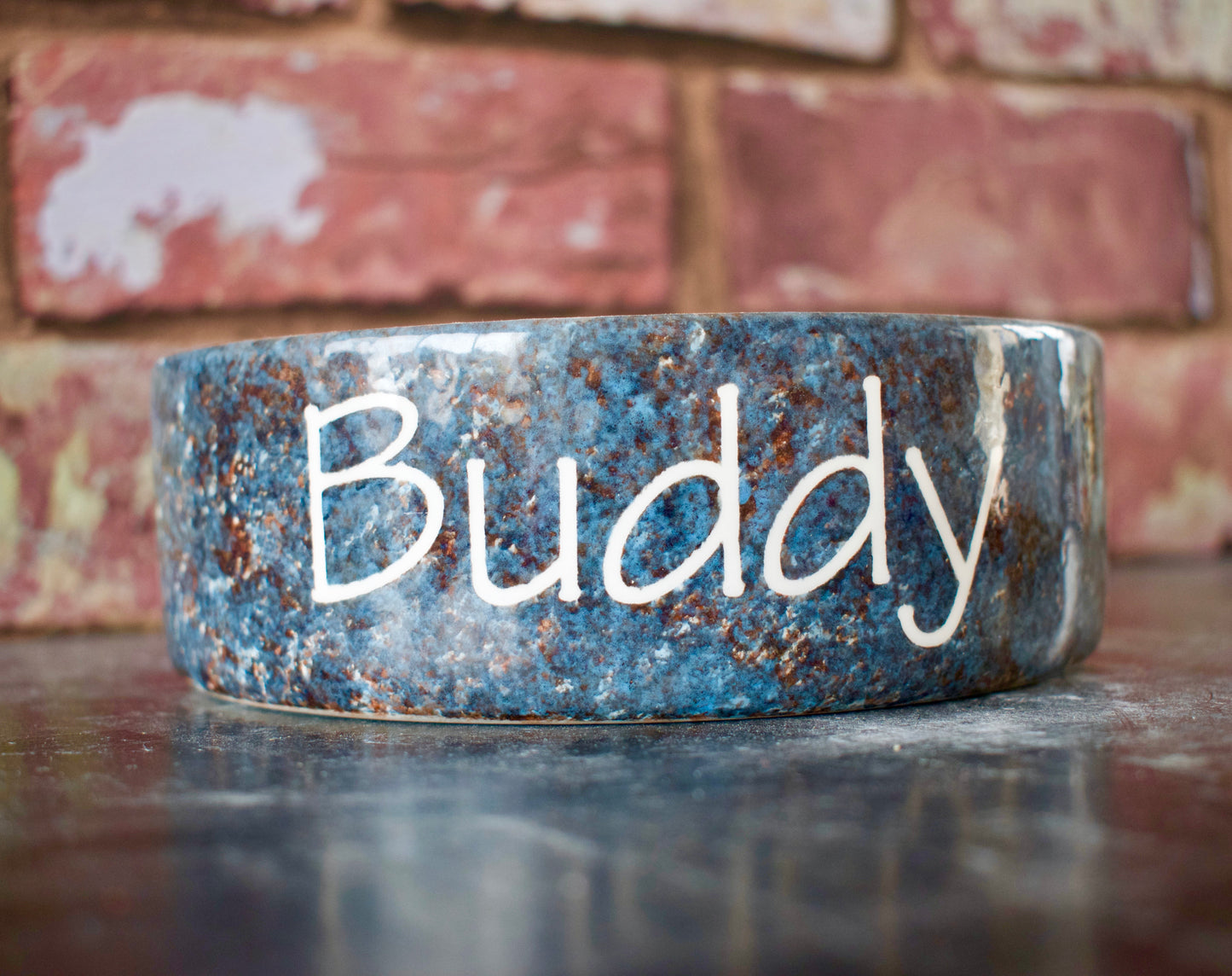 Personalised Straight Sided Granite Bowl