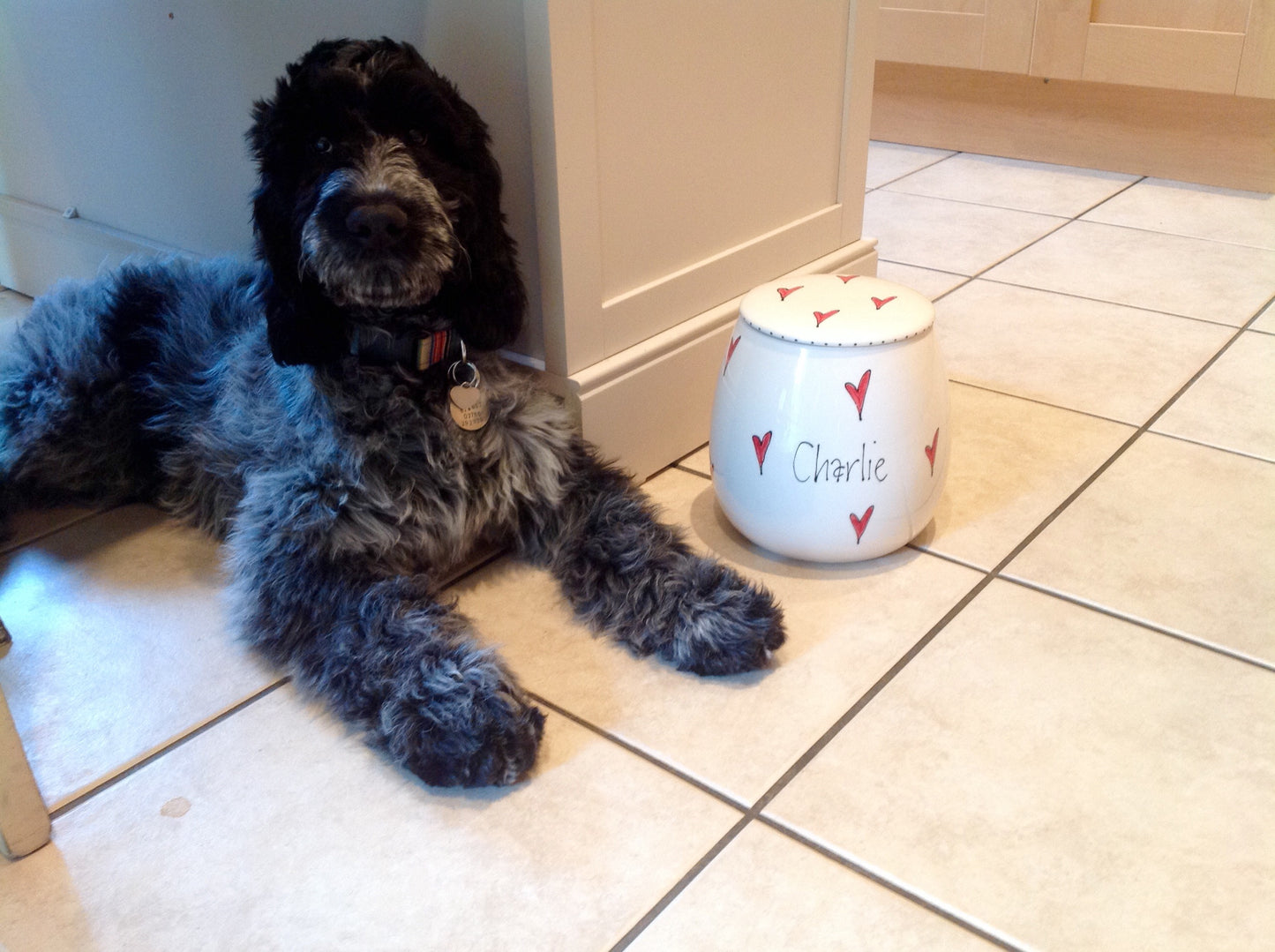 Personalised Treat Jar Whimsical Design