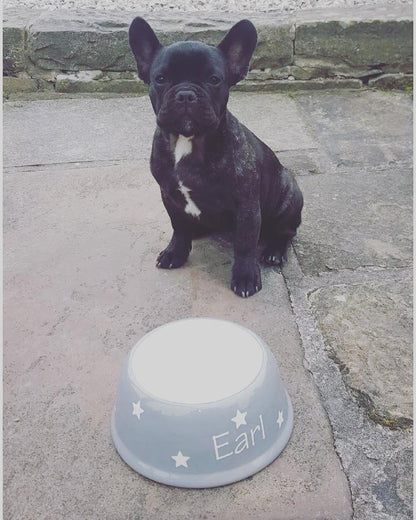 Personalised Slanted Polka Bowl