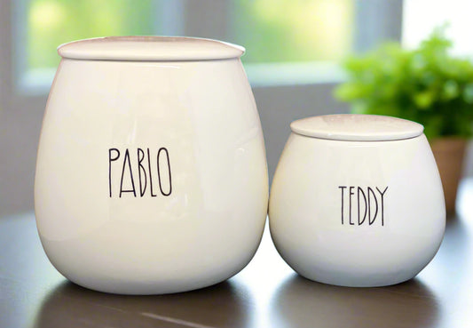 Personalised Treat Jar Skinny Font Design