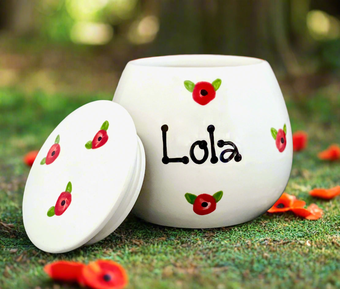 Personalised Treat Poppy Design