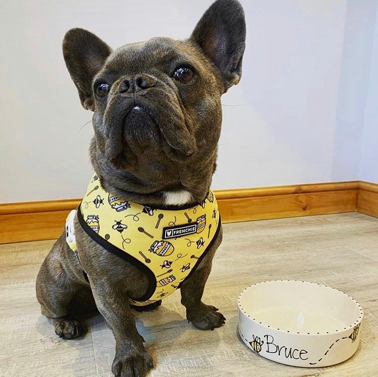 Personalised Straight Sided Bee bowl