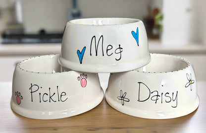 Personalised Slanted Whimsical bowl