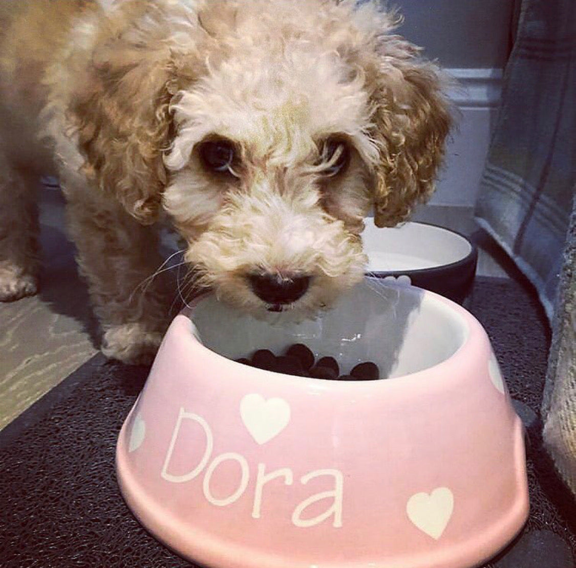 Personalised Slanted Polka Bowl