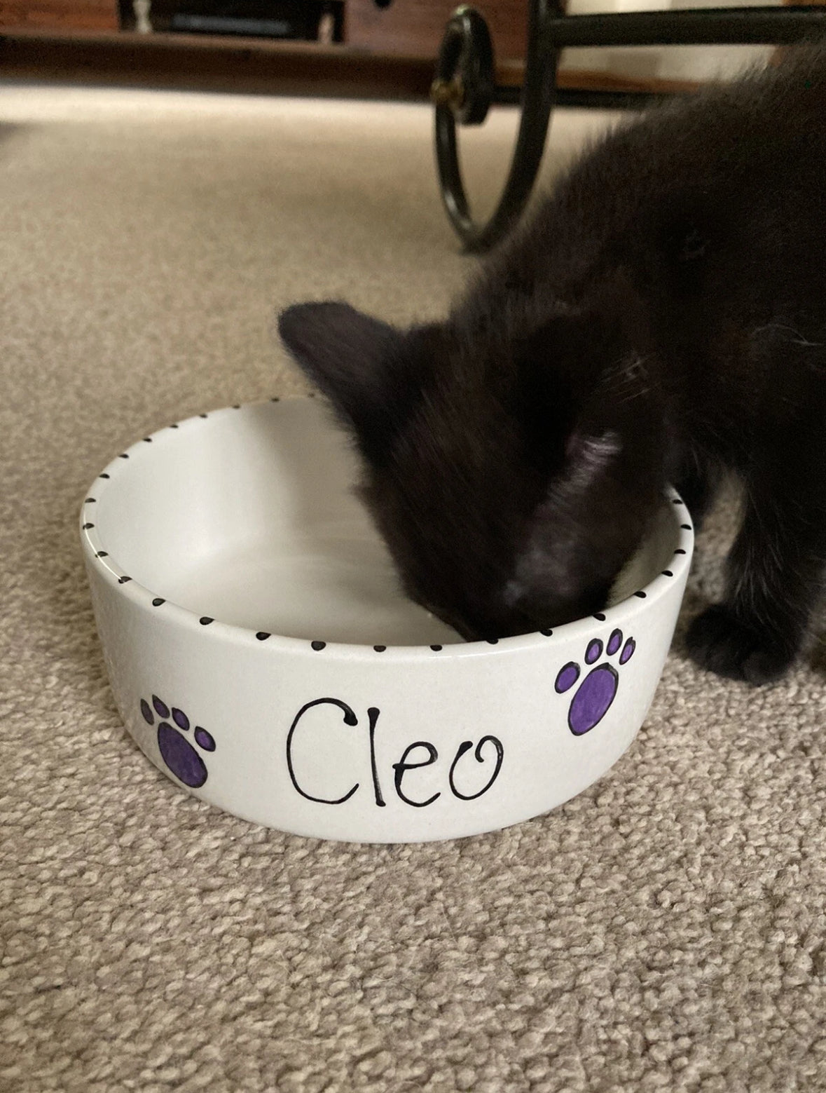 Personalised Straight sided Whimsical bowl