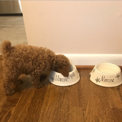 Personalised Slanted Whimsical bowl