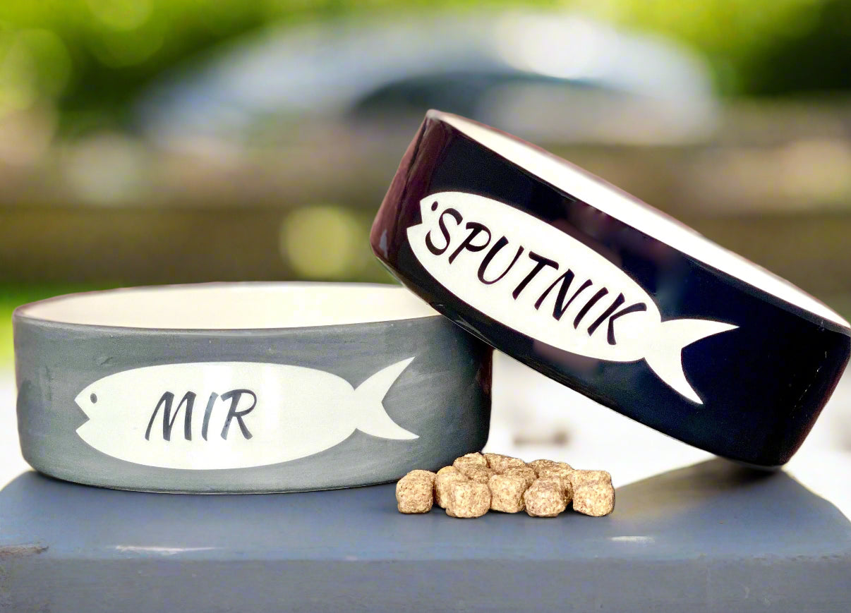 Personalised Straight Sided Fish Bowl