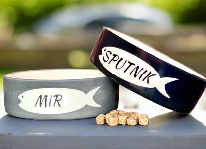 Personalised Straight Sided Fish Bowl