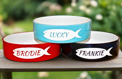 Personalised Straight Sided Fish Bowl