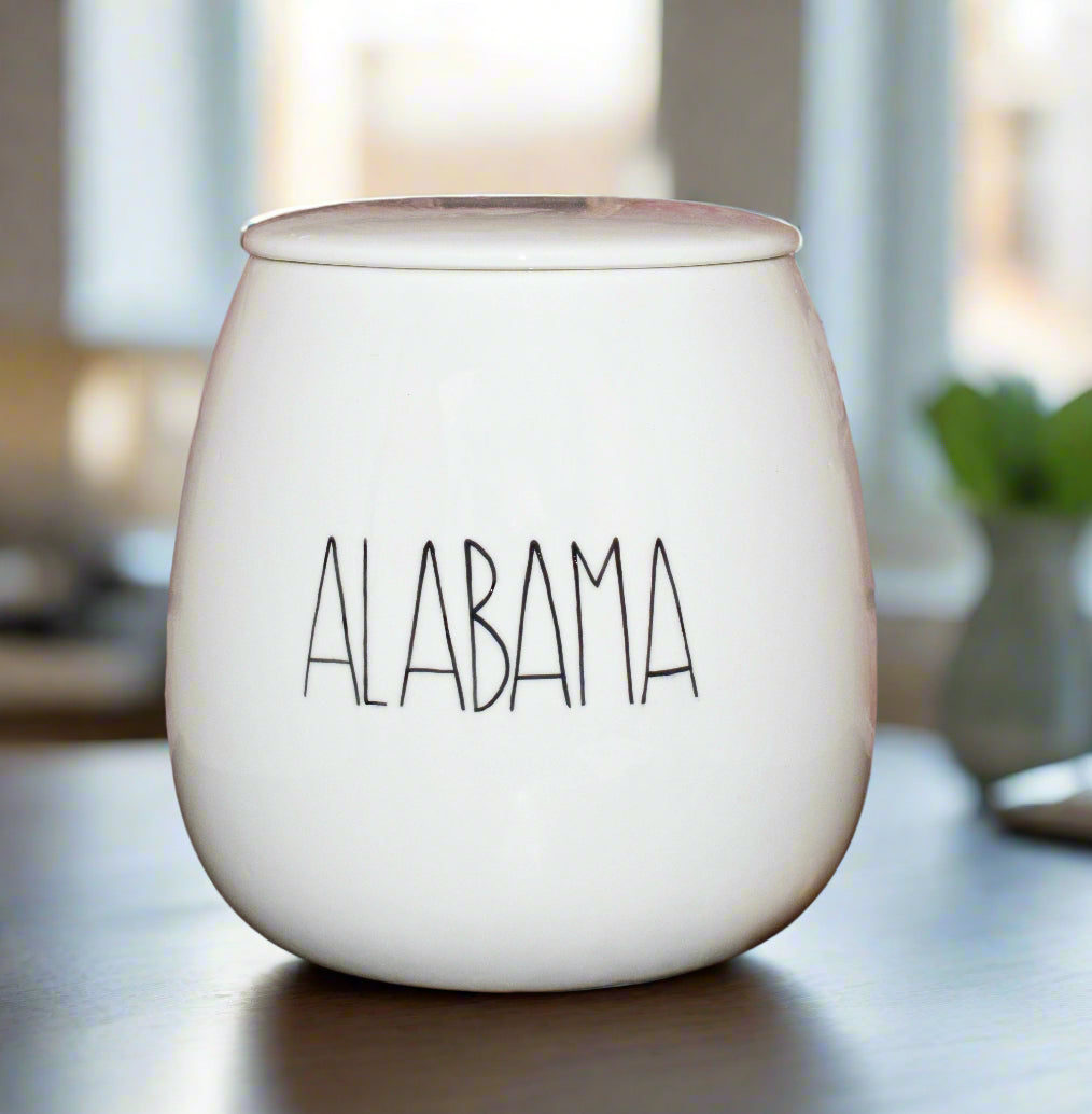 Personalised Treat Jar Skinny Font Design