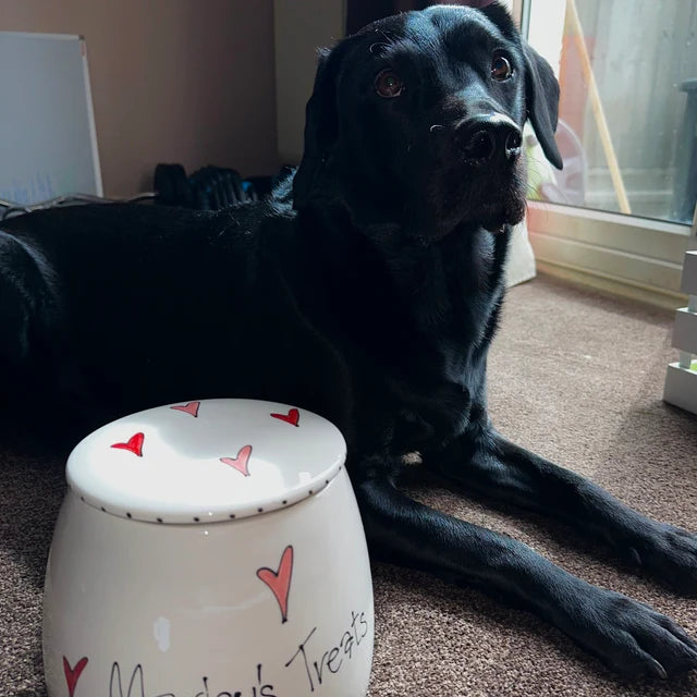 Personalised Treat Jar Whimsical Design