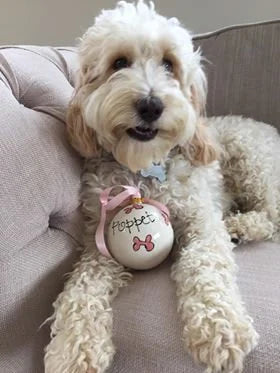 Personalised Ceramic Christmas Bauble